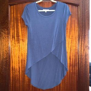 Express high-low top